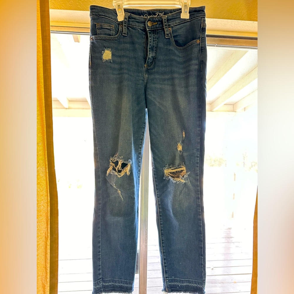 Target brand high rise stretch size 4/27R, pretty new condition